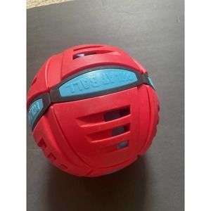 Phlat Ball Wahu Throw as a Disc Catch as a Ball Waterproof Toy Red